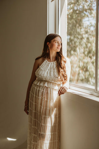 Two Piece Boho Dress Hire