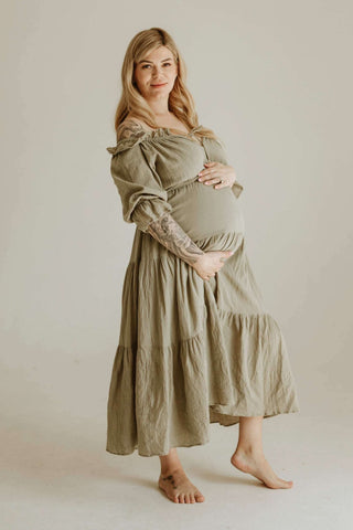 boho maternity photoshoot dress hire