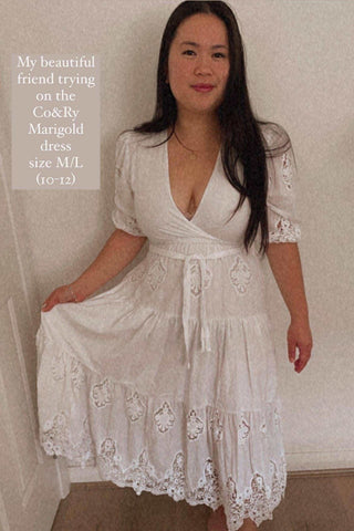 Co & Ry Marigold Dress - Suitable for Non-Maternity Too - Maternity Dress Hire Australia - Maternity and Beyond Dress Hire Australia