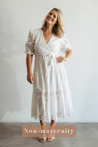Co & Ry White Photoshoot Dress Hire