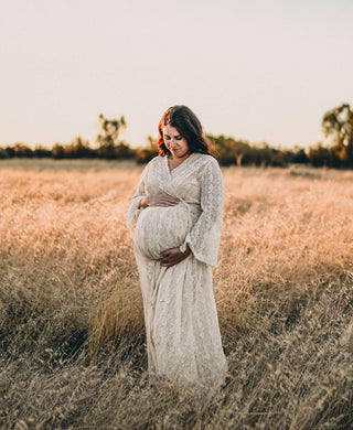 Chic Ankle-Length Maternity Dress Hire - Coven & Co Pirate Queen maxi dress