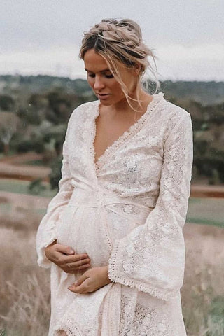 Boho baby shower dress hire