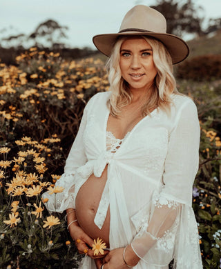 Stevie Nicks Inspired Lace Robe - Maternity Dress Hire - Coven & Co Stevie Robe