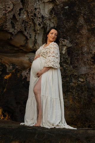 Two Piece Plus Size Photoshoot Dress Hire