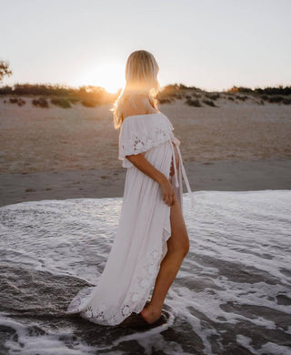 Rent Fillyboo Wonder Years Maternity Maxi Dress - Nursing Friendly Maternity Dress Hire