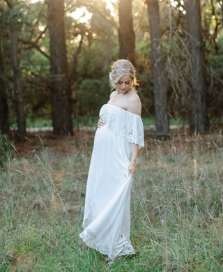 Fillyboo Wonder Years Maternity Maxi Dress - Nursing-Friendly and Versatile Maternity Dress Hire