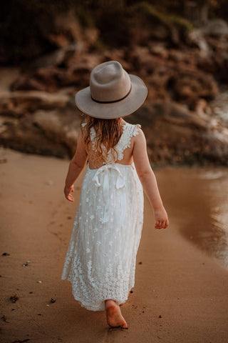 Harper Lace Dress: Lace Girl Dresses For Hire