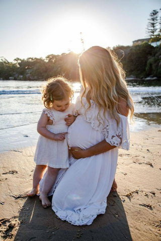 Jamie Kay Amie Dress - Cloud: Girl Dresses For Hire - White Girl Dresses in Australia - Size 5 Girl Dresses Australia