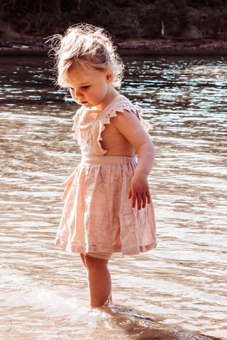 Jamie Kay Amie Dress - Rose Smoke: Girl Dresses For Hire - Summer Girl Dresses for Photoshoots Australia
