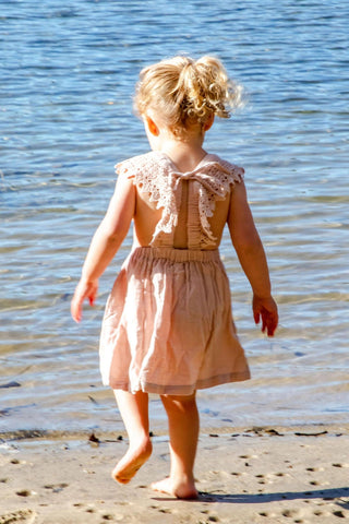Jamie Kay Amie Dress - Rose Smoke: Girl Dresses For Hire - Pink Girl Dresses in Australia - Size 5 Girl Dresses Australia
