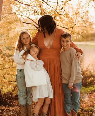 Size M/L Family Photoshoot Dress Rental fits Aus 10-14 - Jen's Pirate Booty Lapis Dress - Rust