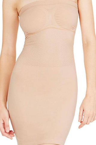 Maternity Dress Hire - Nearly Nude Strapless Maternity Slip - Strapless Maternity Slip Australia - Slip for Off the SHoulder Sheer Dresses and gowns - Above the Knee Strapless Nude Slip