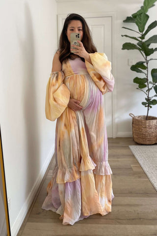 Rooh Collective Maternity dress hire for photoshoots