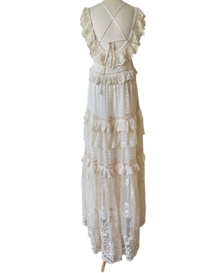 Feminine & Sophisticated Maternity Wedding Dress Hire - Spell Chloe Gown