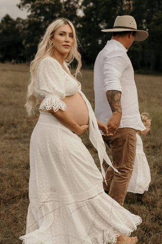 Size S, M, L Available - Maternity Dress Hire Australia - Spell Daisy Chain Two Piece Set