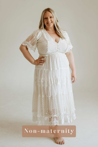 Vintage lace Plus size Photoshoot Dress Hire