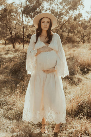 Vintage Beauty Maternity Dress Hire - Spell Imogen Gown