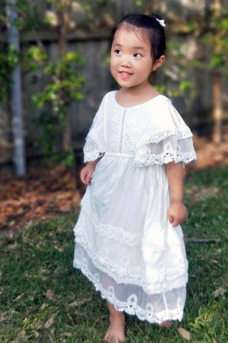 Recommended White/Beige Underwear - Tea Princess Camille Dress - Girl Dresses For Hire