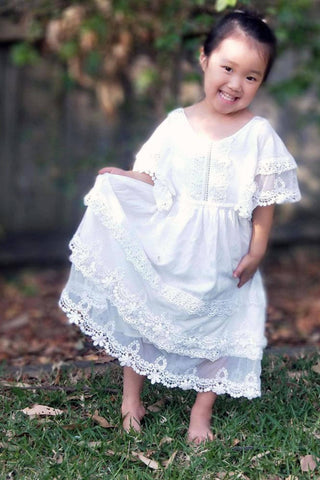 Size 4 Girl's Dress for Hire - Tea Princess Camille Dress - Girl Dresses For Hire
