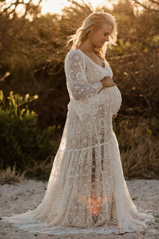 Maternity Dress Hire: We Are Reclamation Be Love Gown