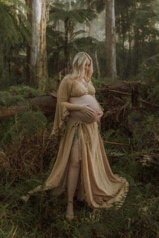 One Size Fits All Gown Australia: Maternity Dress Hire - We Are Reclamation Dreams Like These Three Piece Gown