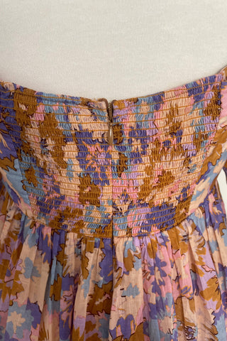 Zimmermann Violet Twist Front Midi Dress