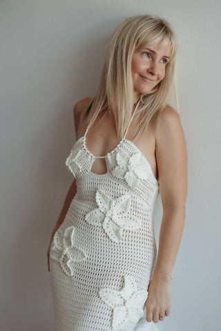 crochet photoshoot dress hire Australia
