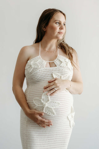 boho crochet dress hire