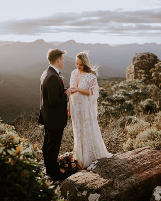 We Are Reclamation Bewitched by Boho Gown: Vintage Lace Family Photoshoot Gown Hire - Plus size Family Photoshoot Gown - One Size Family Photoshoot Gown - Deep Plunge B Neckline Family Photoshoot dress hire - Bump Friendly Family Photoshoot gown hire - Boho Lace Family Photoshoot Gown - Bohemian Gown for family photoshoots - Boho style gown hire - Size Inclusive Boho Gown Hire - Lace Family Photoshoot Gown Hire - Sheer Boho Gown for Family Photoshoots