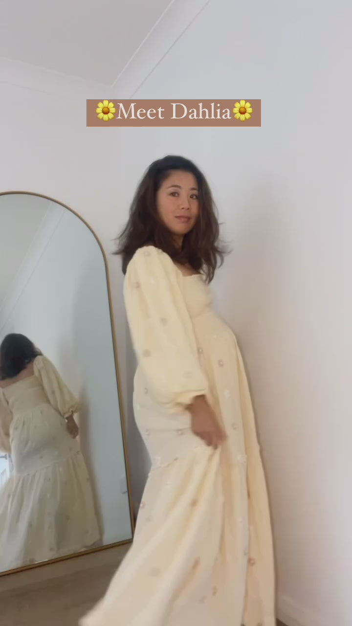 Boho Maternity Photoshoot Dress Hire