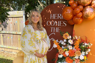 Mama Rentals Gender Neutral Baby Shower Dress Hire
