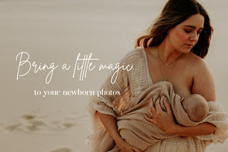 Breastfeeding friendly dresses for your newborn photoshoot