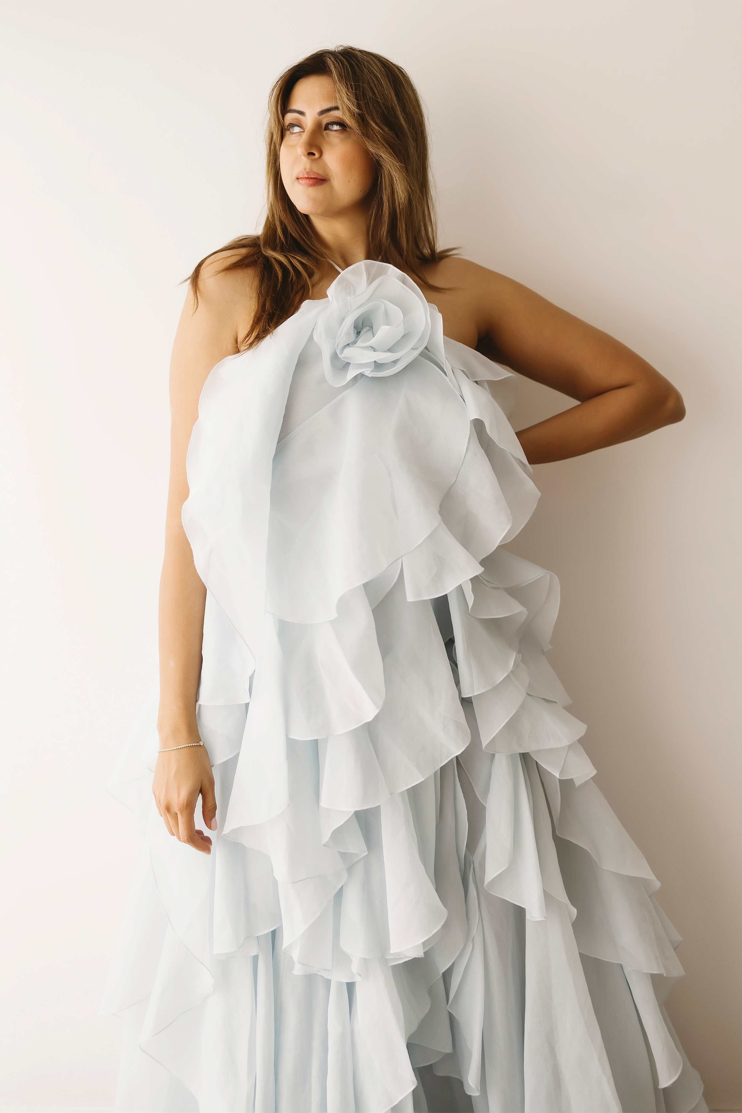 pandorea layered maxi dress Easy and fuss Aje PANDOREA LAYERED MAXI DRESS