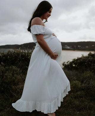 Spinning and Twirling Maternity Dress Hire - Coven & Co True Romance Gown