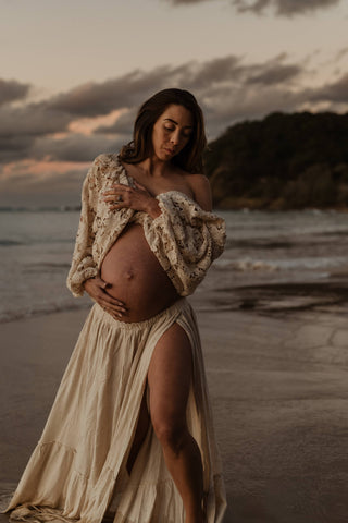 Maternity Beach Photoshoot Dress Hire