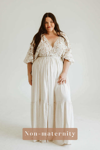 Boho plus size dress hire