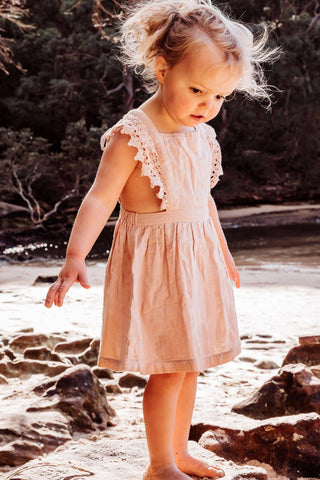Jamie Kay Amie Dress - Rose Smoke: Girl Dresses For Hire for Photoshoots - Girl Dresses For Special Occasions and Birthdays - Size 3 Girl Dresses Australia