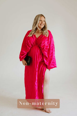 Plus Size Pink Glam Dress For Hire