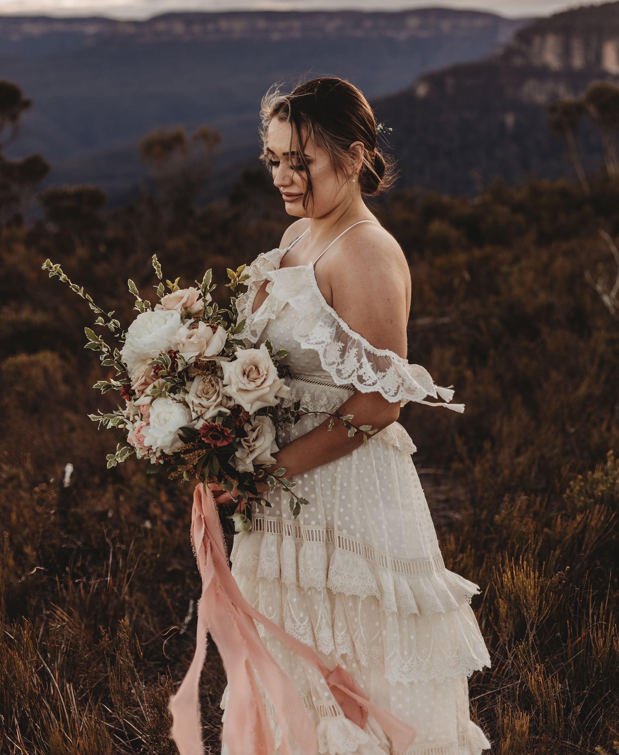 50 Best Bridal Flower Crowns for Weddings, Emmaline Bride