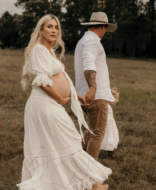 Size S, M, L Available - Maternity Dress Hire Australia - Spell Daisy Chain Two Piece Set