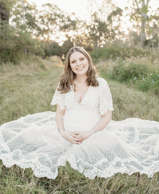 Dreamy Wedding Favorite Lace Maternity Dress Hire - Spell Dawn Lace Gown
