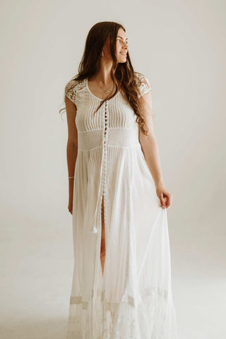 boho wedding dress hire