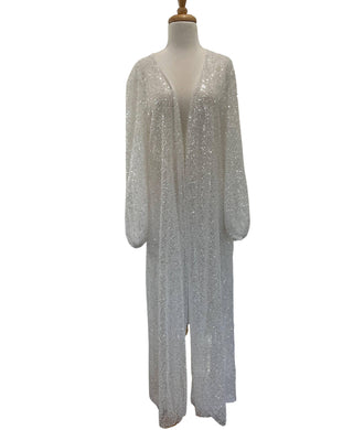 Maternity Dress Hire - Pair with White Slip for Stardust Beaded Robe Glam