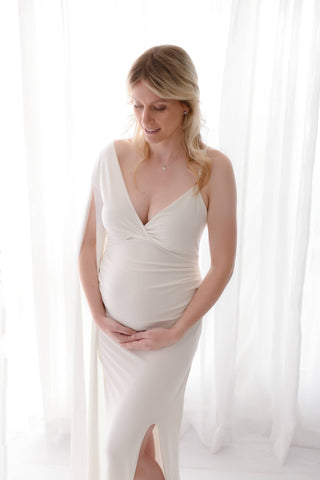 Body Fit Maternity Photoshoot Dress Hire