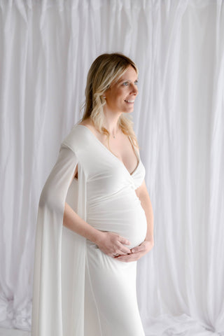 Glam Maternity Photoshoot Dress Hire