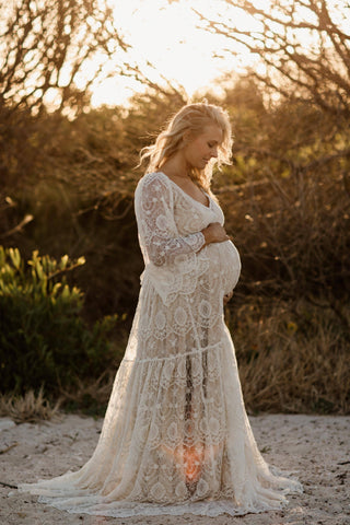 Maternity Dress Hire: We Are Reclamation Be Love Gown