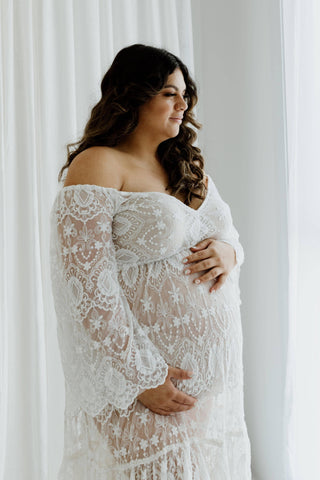 Perfect for Any Occasion: We Are Reclamation Be Love Gown - Maternity Dress Hire - Reclamation Gowns Rental