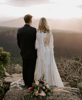 Chic Maternity Wedding Dress Hire: We Are Reclamation Bewitched By Boho Gown
