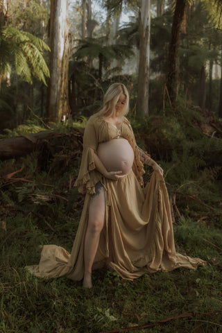 Maternity and Beyond Gown Australia: We Are Reclamation Dreams Like These Three Piece Gown - Maternity Dress Hire
