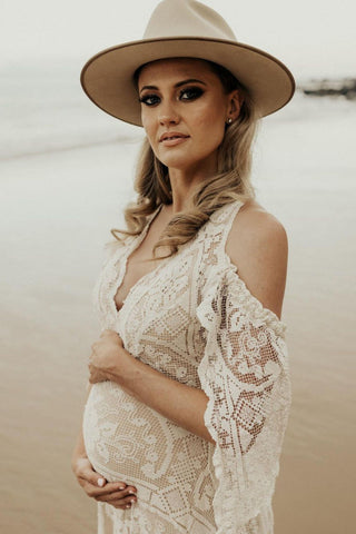 Exclusive Maternity and Beyond Dress Rental - Maternity Dress Hire - We Are Reclamation There Is Only This Moment Gown - Reclamation Gowns Rental Australia